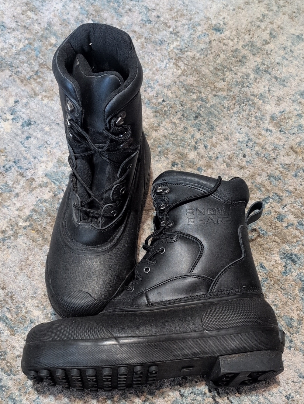 NWT Snow Gear Chet’s Shoes Steel Toe Winter Work Boots ASTM F2413 EH